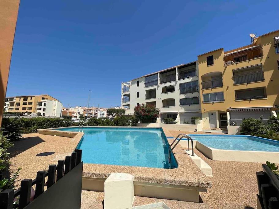 Cap'Nomad Studio Cote Port - Terrasse - Piscine - Parking 아그 외부 사진