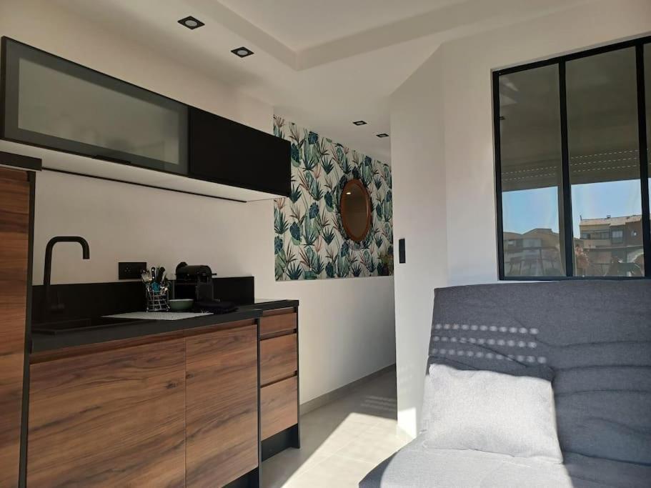 Cap'Nomad Studio Cote Port - Terrasse - Piscine - Parking 아그 외부 사진