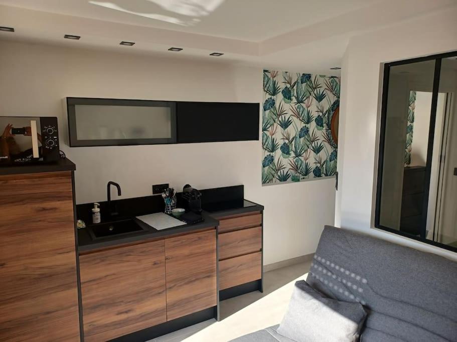 Cap'Nomad Studio Cote Port - Terrasse - Piscine - Parking 아그 외부 사진